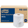 Tork RB800 Advanced Single-Ply Hand Roll Towel, White The Custodian Commercial Sanitation & Industrial Maintenance Products
