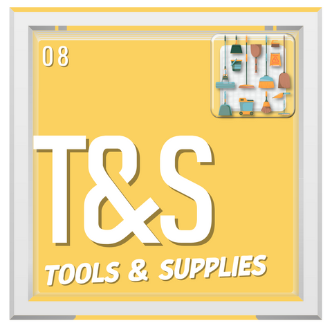 CLEANING TOOLS & SUPPLIES