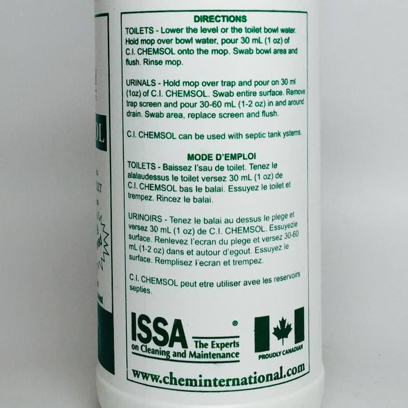 CI CHEMSOL MINT Bowl and Urinal Cleaner The Custodian Commercial Sanitation & Industrial Maintenance Products