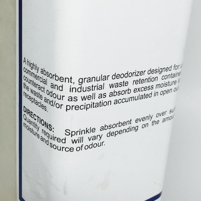 CI ODOR SORB Granular Deodorizer The Custodian Commercial Sanitation & Industrial Maintenance Products