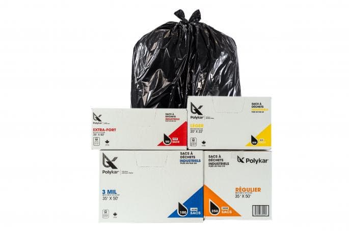 POLYKAR® INDUSTRIAL GARBAGE BAGS The Custodian Commercial Sanitation & Industrial Maintenance Products