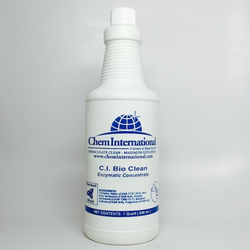 CI BIO CLEAN Enzyme Cleaner The Custodian Commercial Sanitation & Industrial Maintenance Products