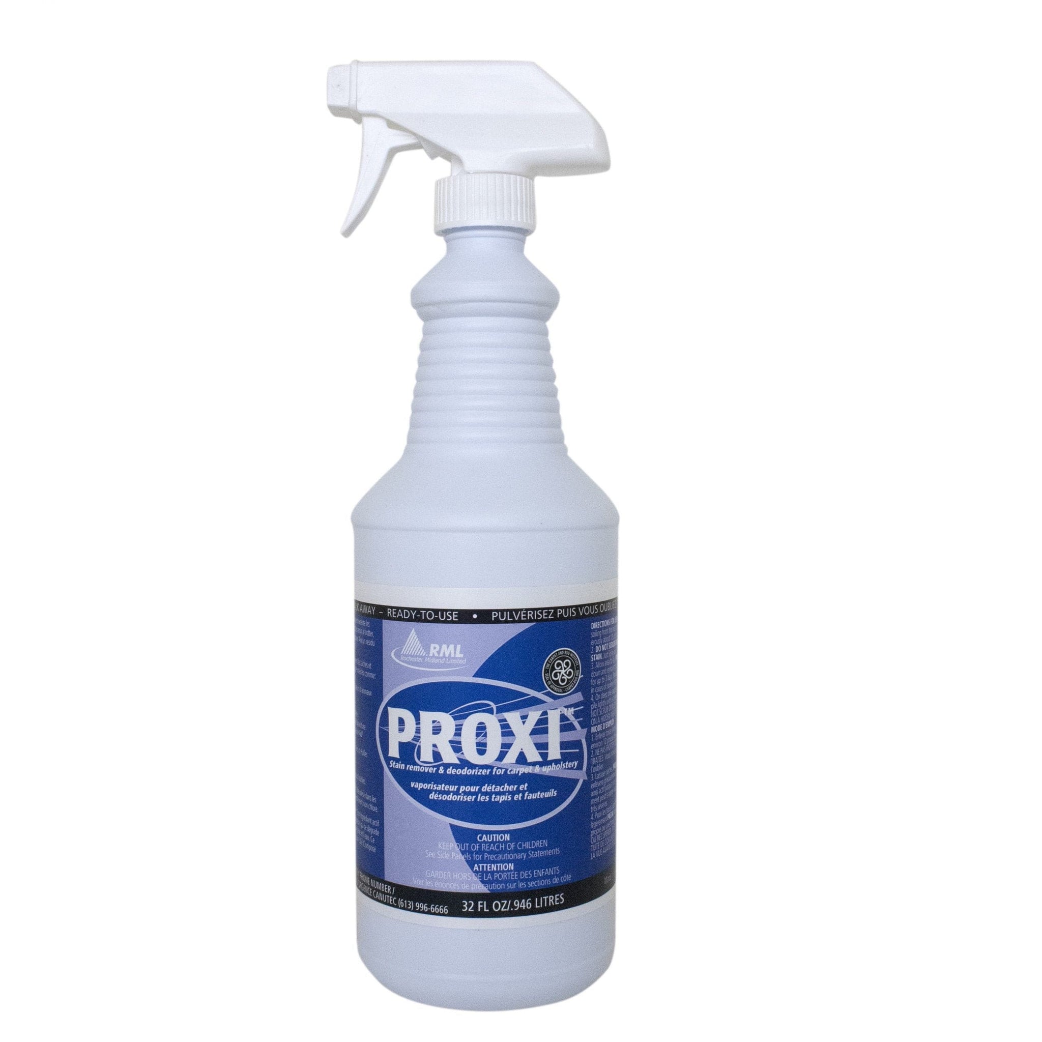 PROXI SPRAY STAIN REMOVER The Custodian Commercial Sanitation & Industrial Maintenance Products