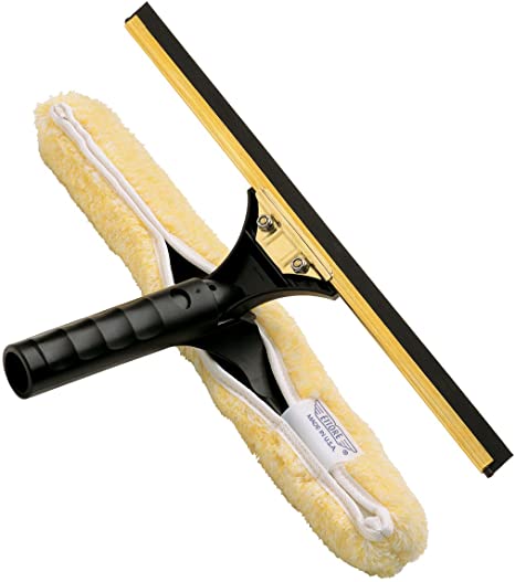 Ettore 71180 Brass Backflip Window Cleaning Combo Tool The Custodian Commercial Sanitation & Industrial Maintenance Products